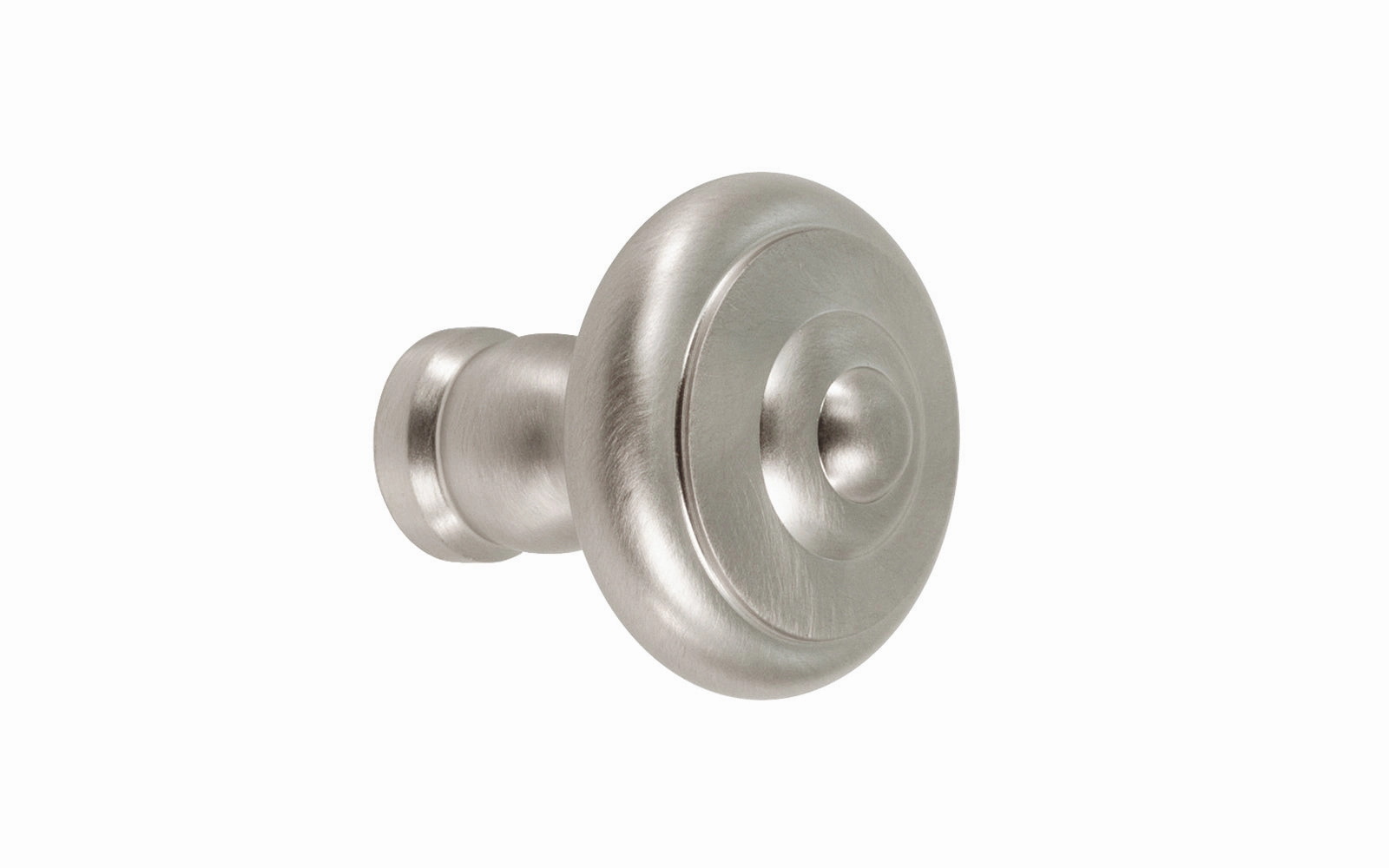 Solid Brass Mid-Century Style Cabinet Knob ~ 1" Diameter