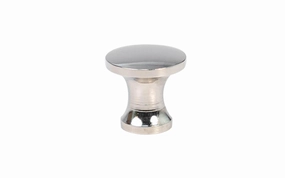 Solid Brass Mini Knob ~ 1/2" Diameter