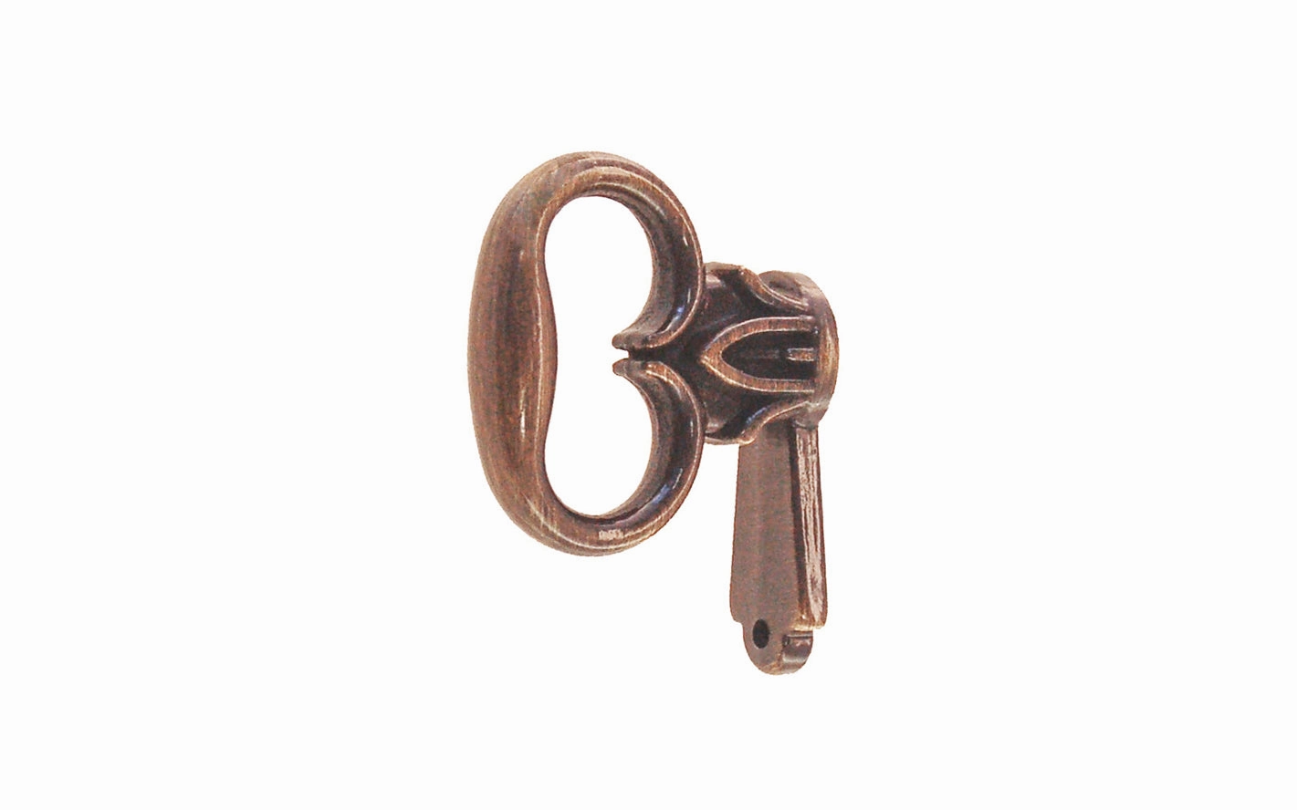 Solid Brass Mock Key for Cabinet Doors