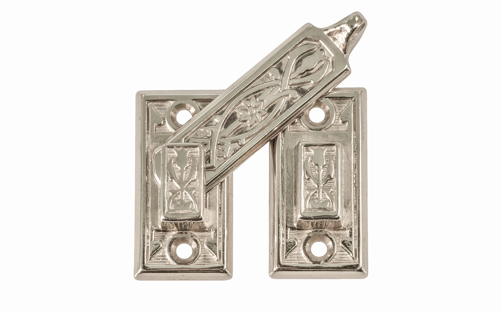 Solid Brass Ornate Shutter Bar