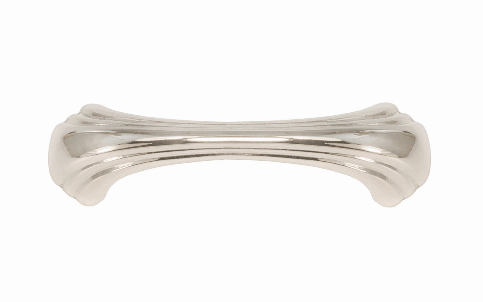 Solid Brass "Art Deco" Handle Pull ~ 3" On Centers
