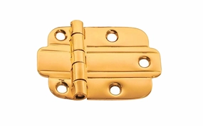 Solid Brass "Art Deco" Hinge