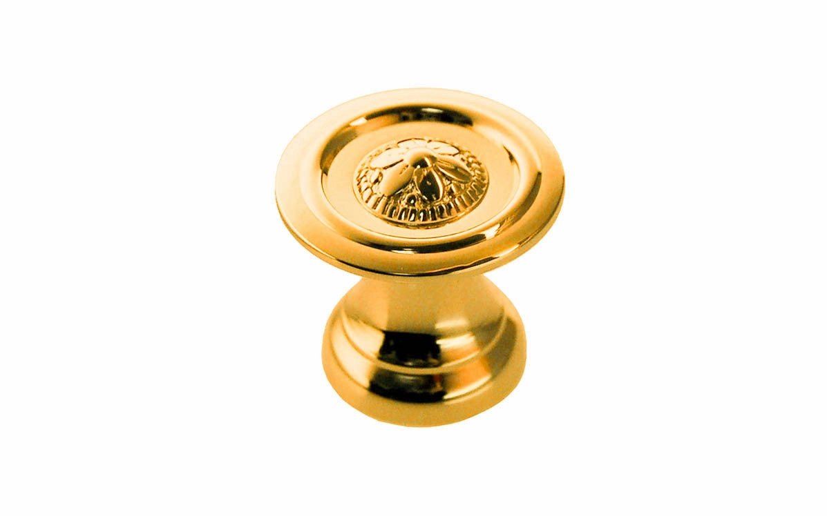 Solid Brass "Flower" Knob
