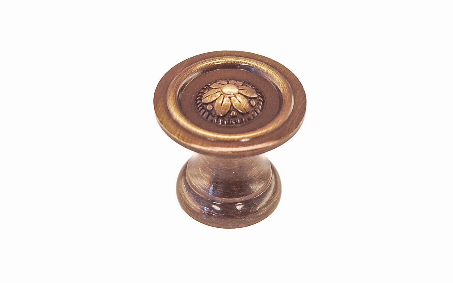 Solid Brass "Flower" Knob