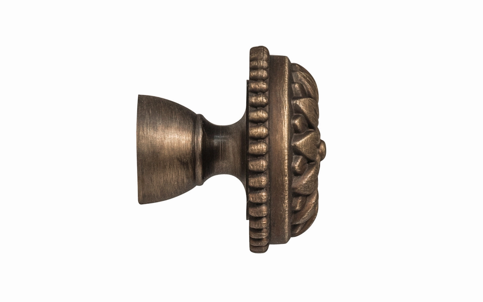 Solid Brass "French Style" Cabinet Knob ~ Antique Brass