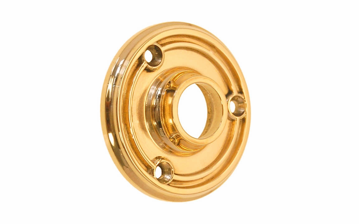 Solid Brass Ring-Design Rosette ~ 2-1/4" Diameter