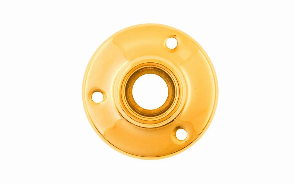 Solid Brass Rosette ~ 2" Diameter