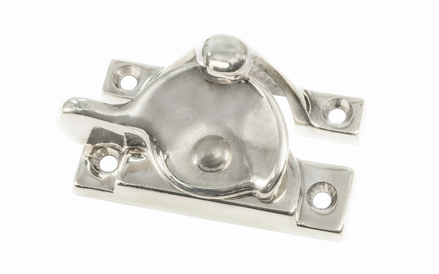 Solid Brass Sash Lock With Square Corners