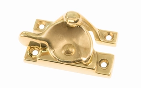 Solid Brass Sash Lock With Square Corners