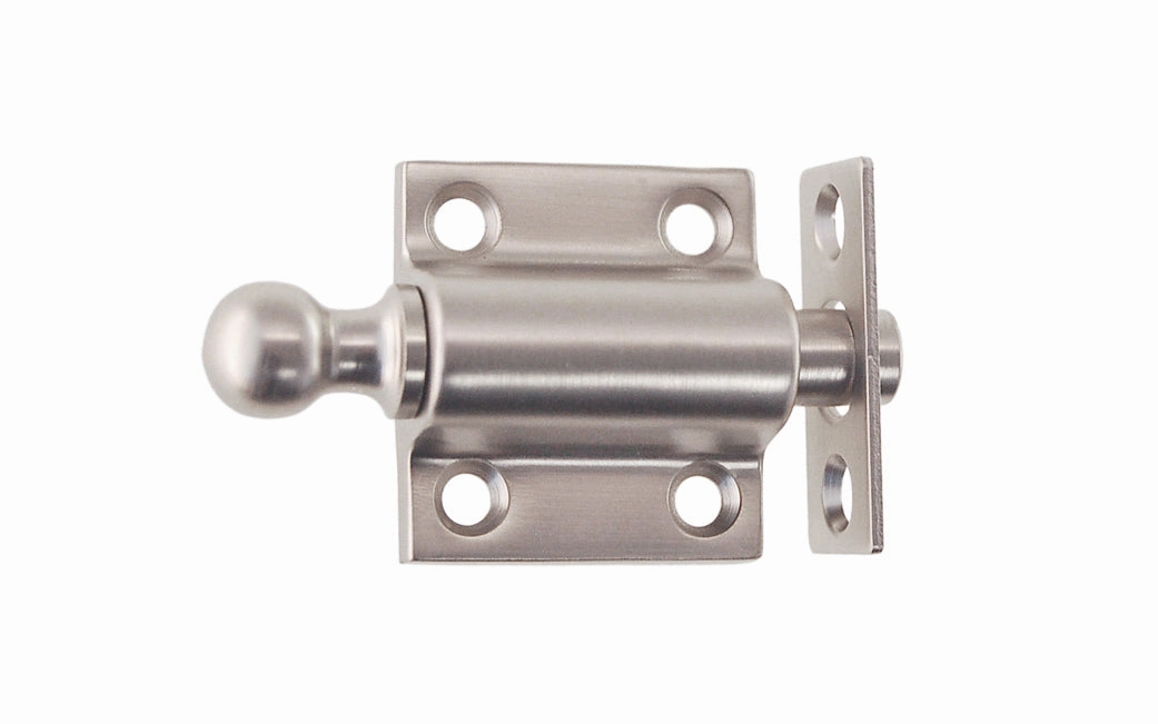 Solid Brass Sash Spring-Loaded Bolt