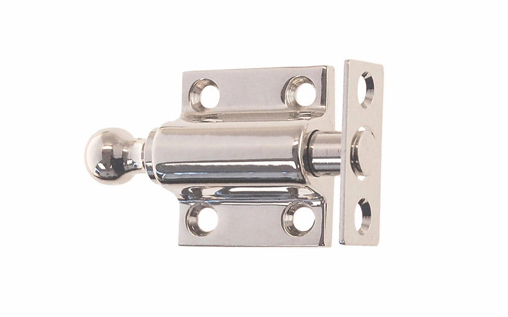 Solid Brass Sash Spring-Loaded Bolt