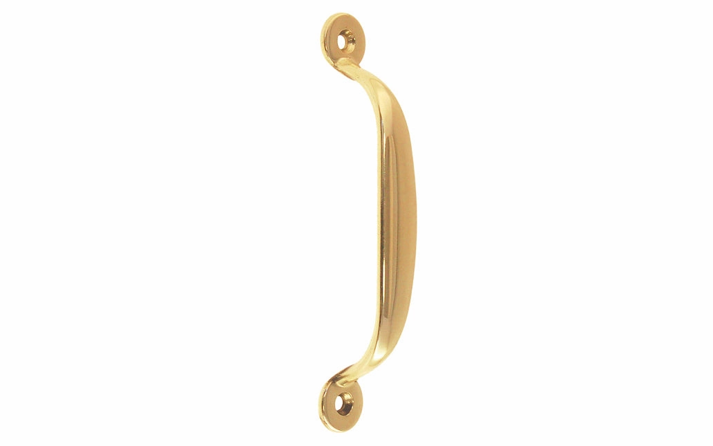 Solid Brass Screen Door Pull ~ 4-1/8" On Centers