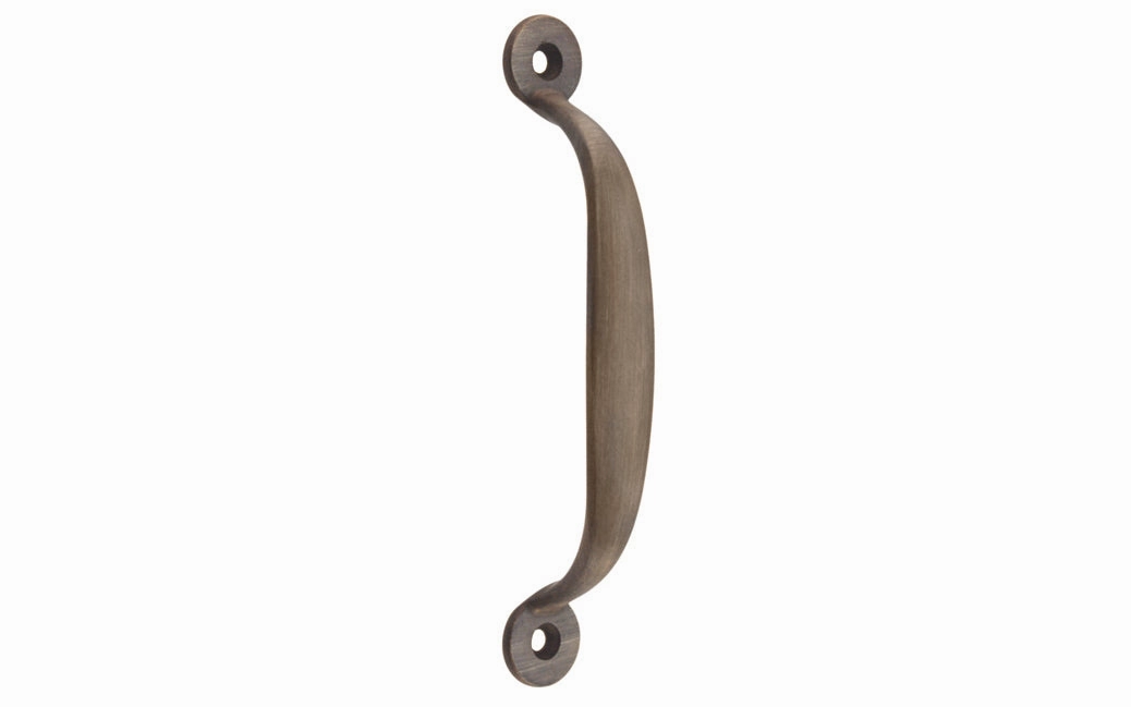 Solid Brass Screen Door Pull ~ 4-1/8" On Centers
