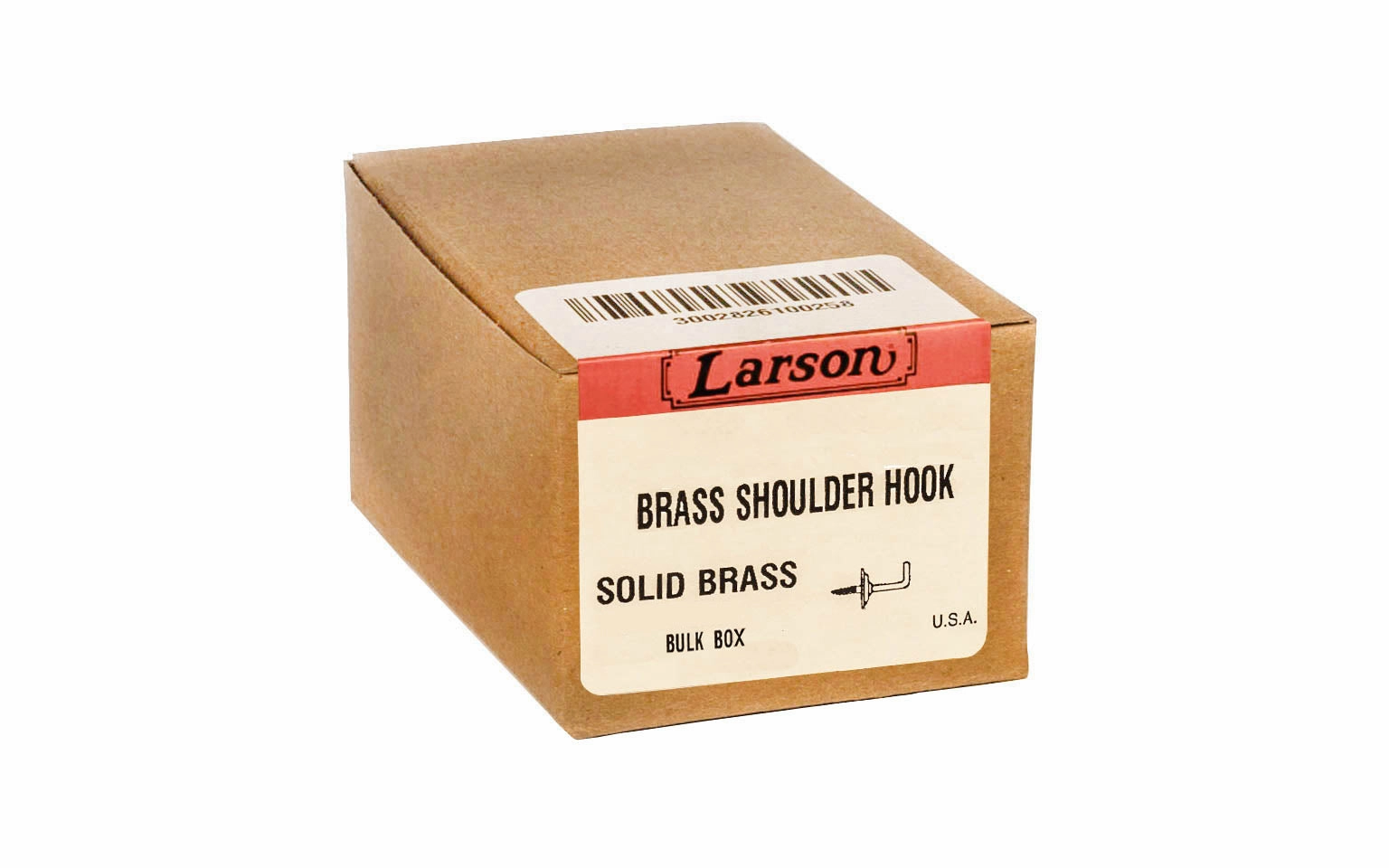 Solid Brass Shoulder Hook