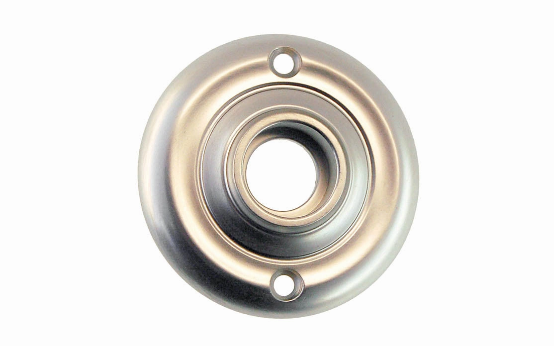 Solid Brass Smooth Ring-Design Rosette ~ 2-1/4" Diameter