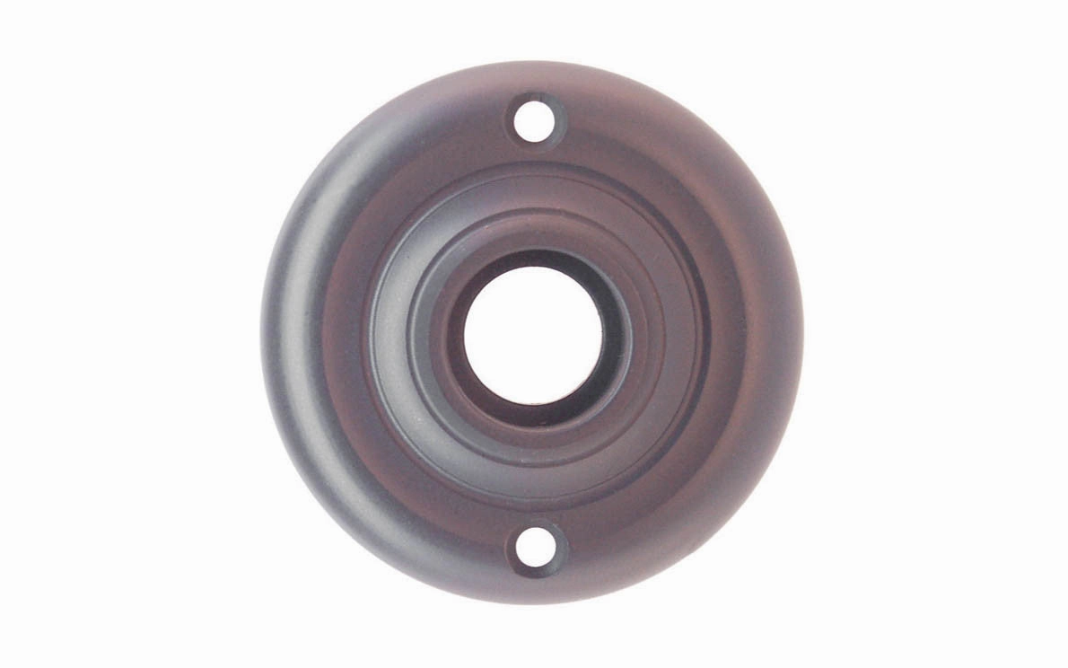 Solid Brass Smooth Ring-Design Rosette ~ 2-1/4" Diameter