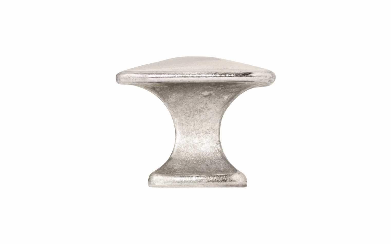 Solid Brass Square Cabinet Knob ~ 1" Size