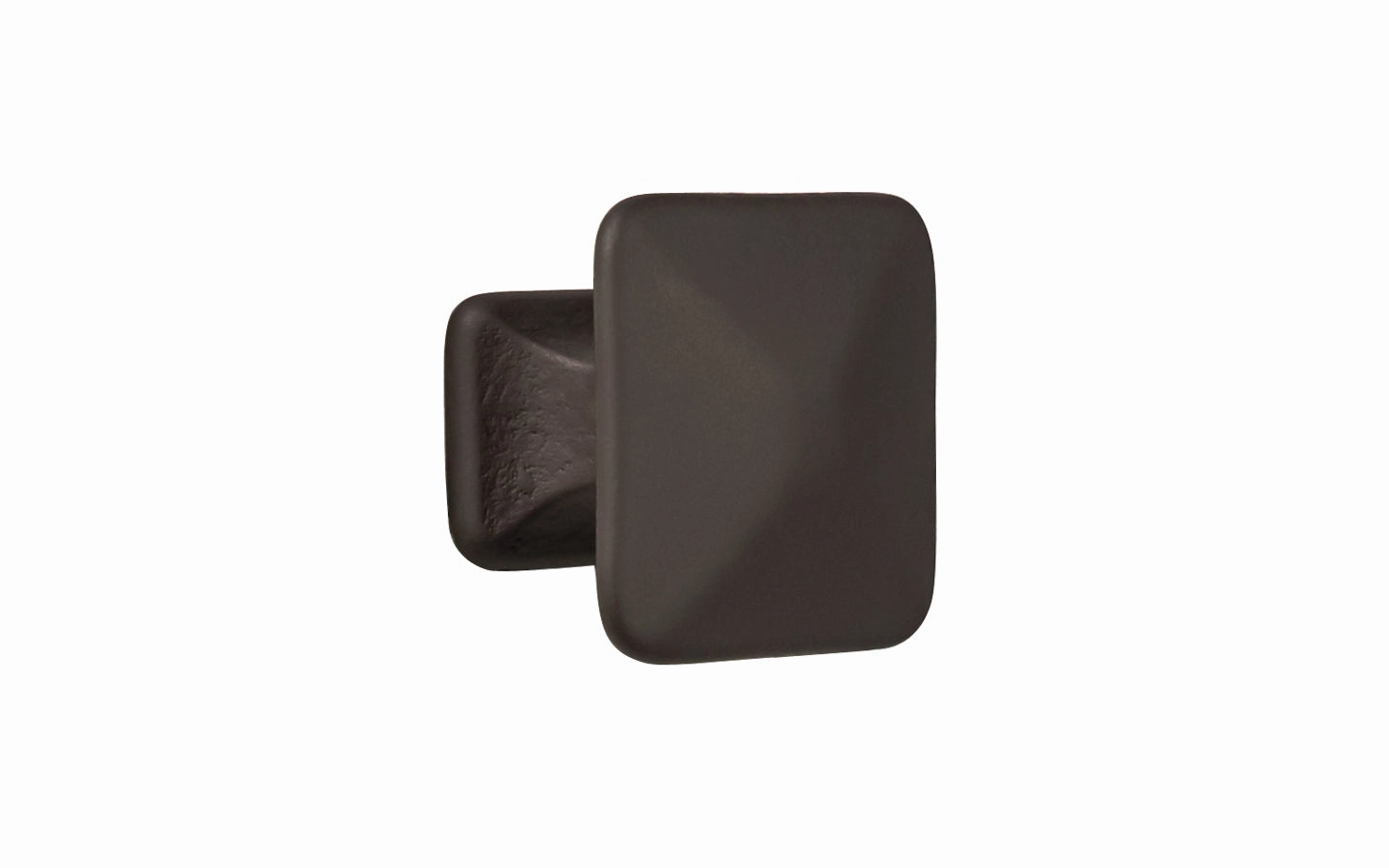 Solid Brass Square Cabinet Knob ~ 1" Size