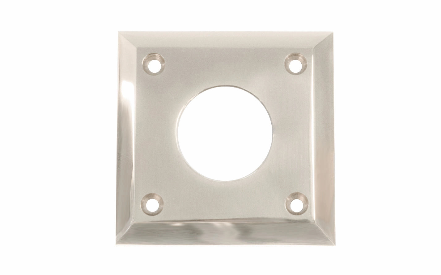 Solid Brass Square Cylinder Collar for Doors