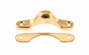 Solid Brass Strike Catch for Sash Locks