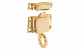 Solid Brass Transom Window Latch ~ Small Size