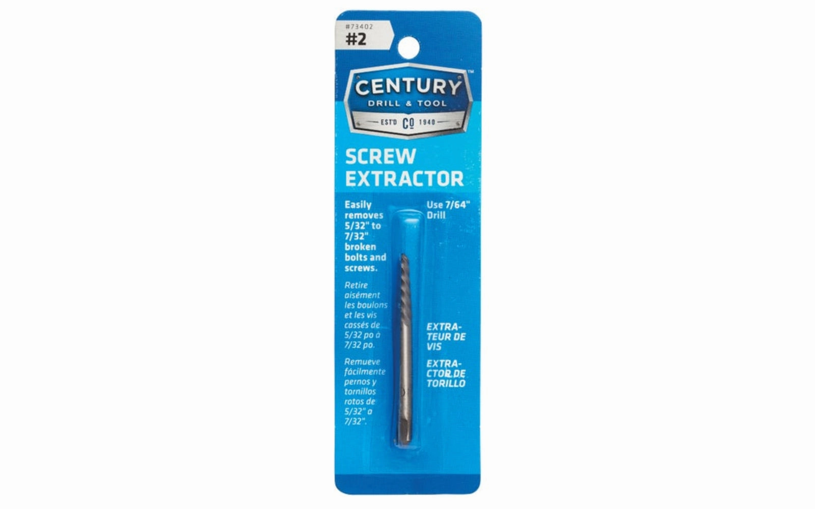 Spiral Flute Screw Extractor