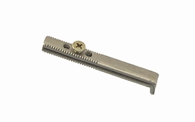 Split Doorknob Spindle with Threaded Holes ~ Coarse Thread