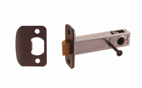 Spring Latch for Doors with Locking Pin (Privacy) ~ 2-3/4" Backset