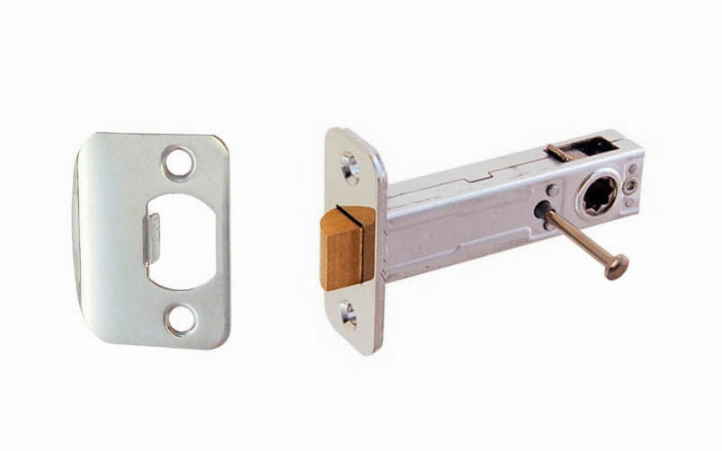 Spring Latch for Doors with Locking Pin (Privacy) ~ 2-3/4" Backset