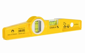 Stabila 10" Magnetic Torpedo Level ~ Type 81SM Die Cast