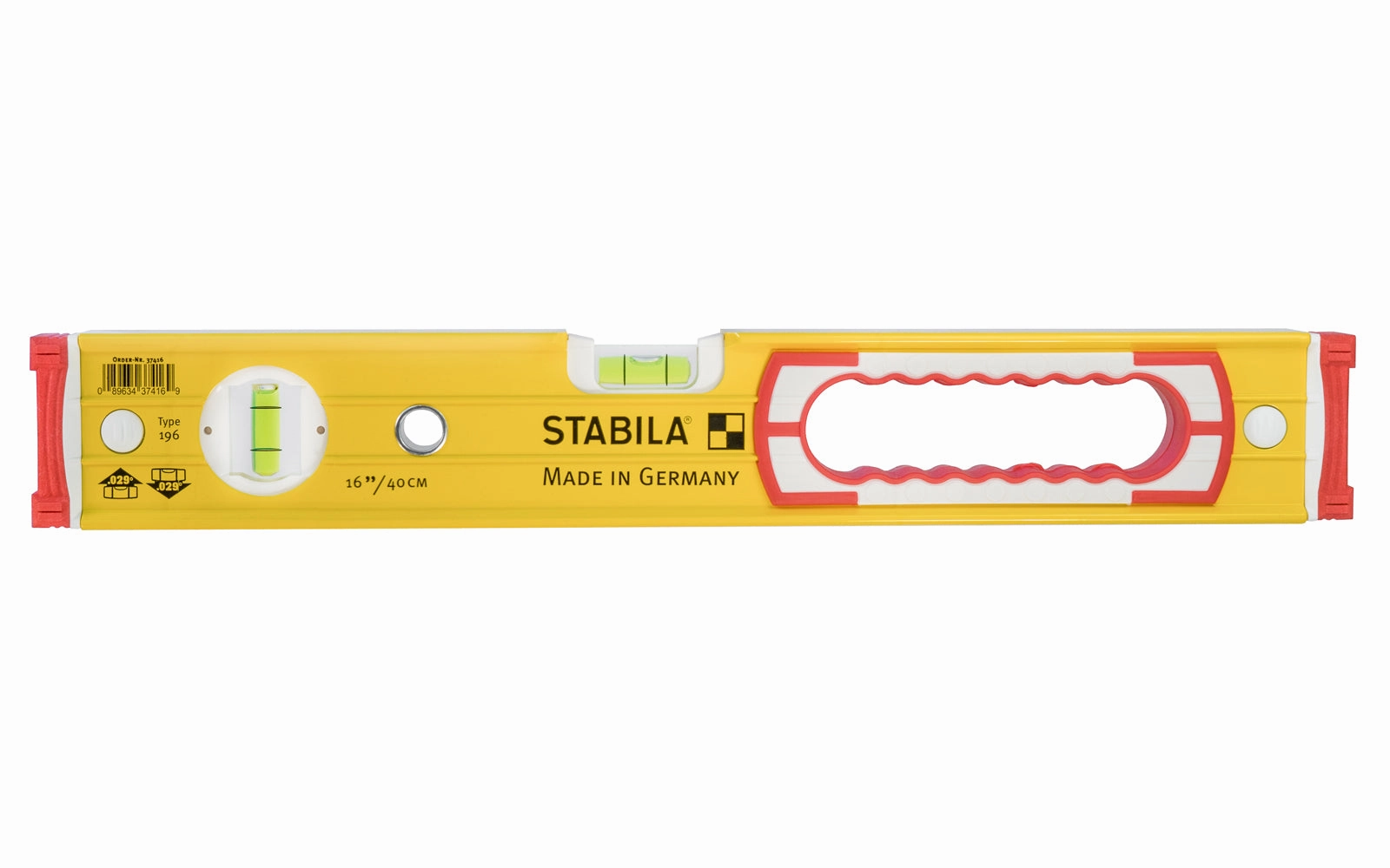 Stabila 16" Heavy Duty Level ~ Type 196