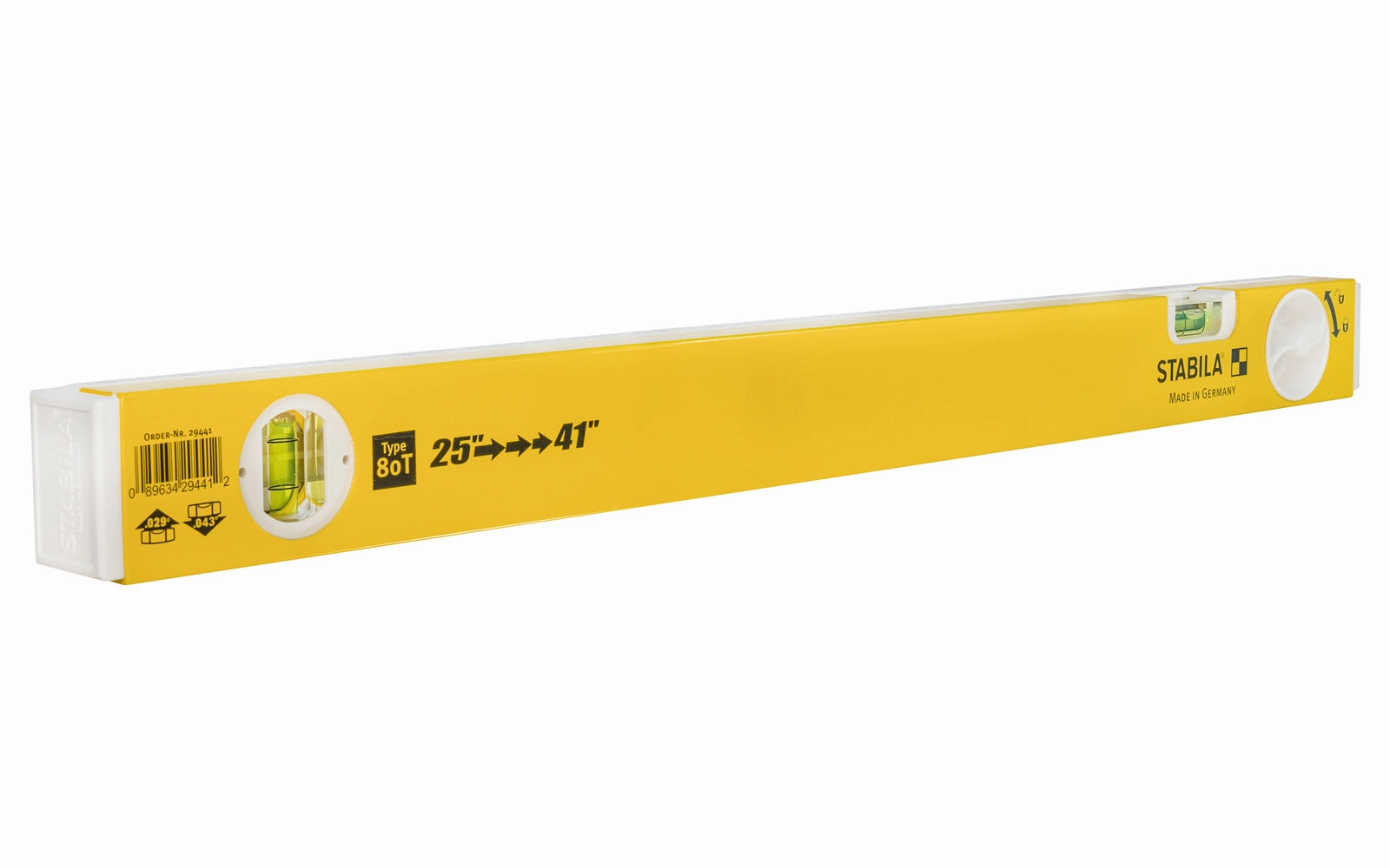 Stabila 25"-41" Extendable Level ~ Type 80-T