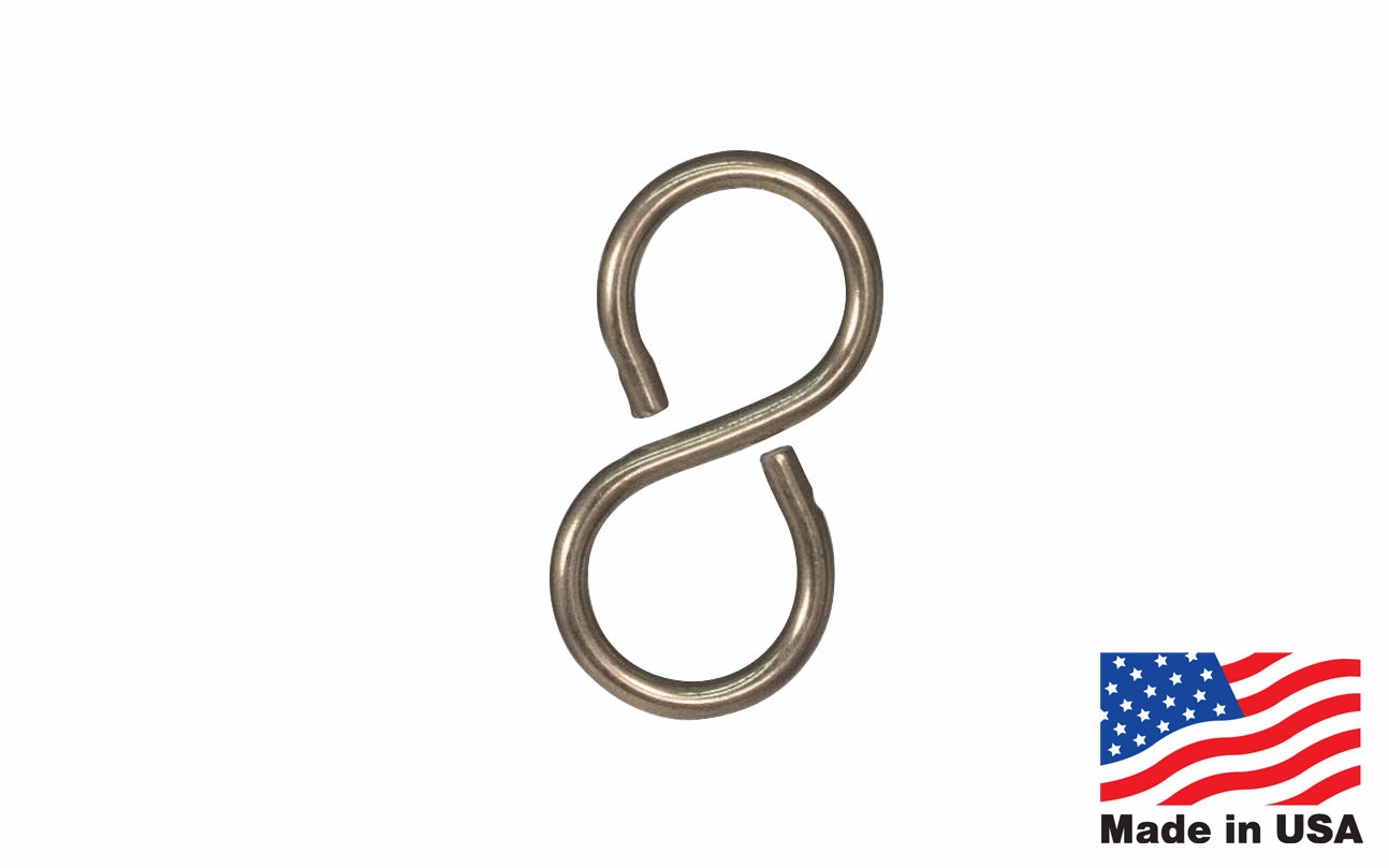 Stainless Steel Closed S-Hook