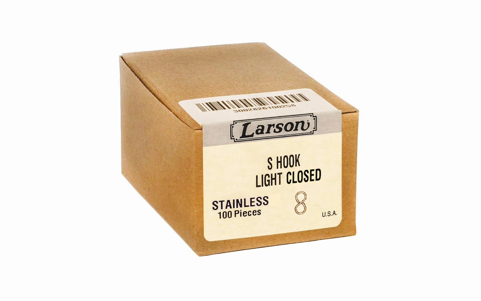Stainless Steel Closed S-Hook