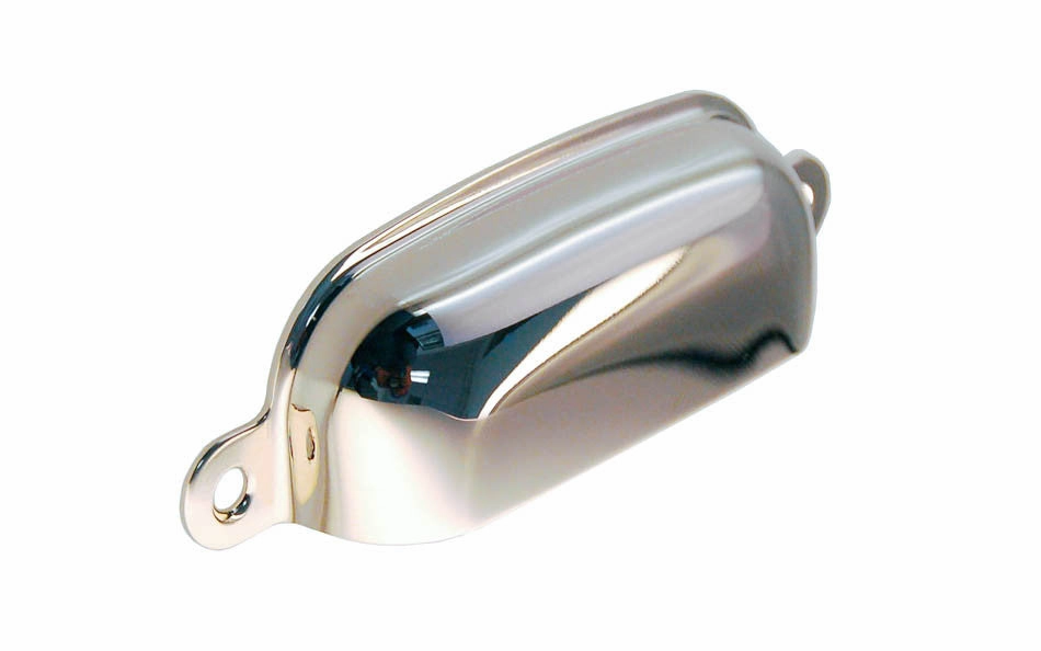 Stamped Brass Bin Pull ~ 3-1/4" On Centers