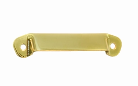 Stamped Brass Hoosier Utility Pull ~ 2-3/4" On Centers
