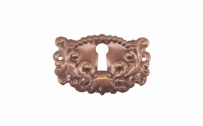 Stamped Brass Keyhole