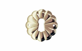Stamped Brass Keyhole