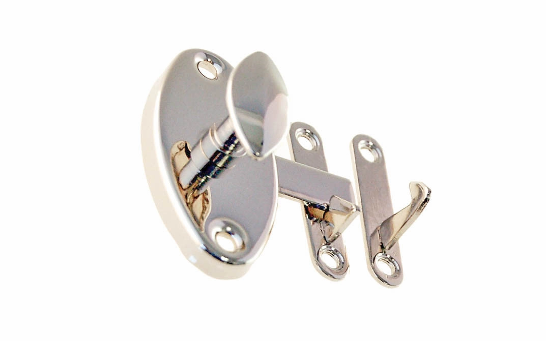 Stamped Brass Oval Latch