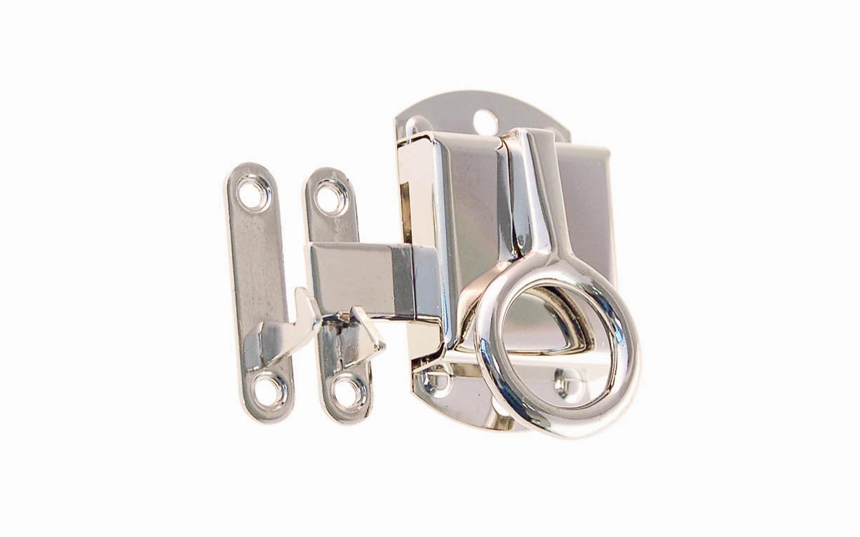 Stamped Brass Right-Handed Ring Latch