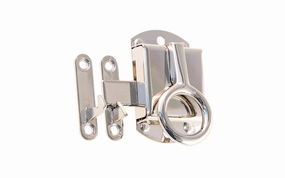 Stamped Brass Right-Handed Ring Latch