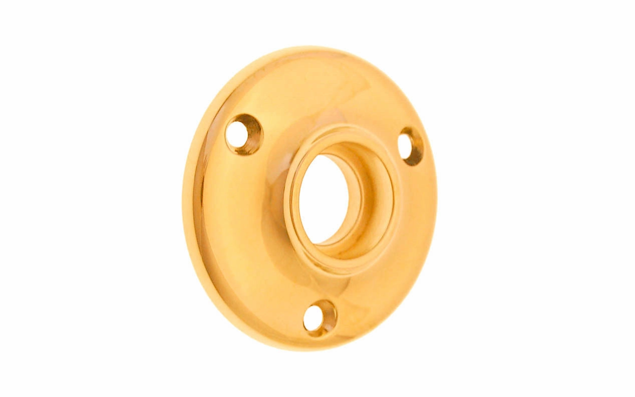Stamped Brass Rosette ~ 2" Diameter