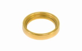 Stamped Brass Round Collar for Keyway Cylinder
