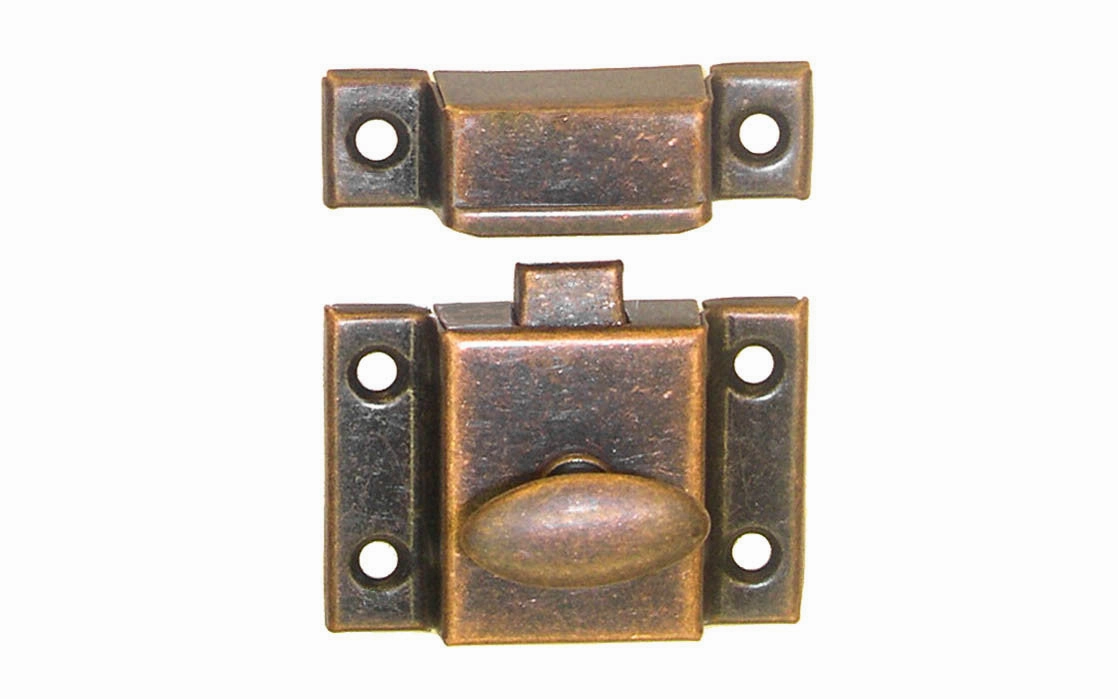 Stamped Steel Cabinet Latch ~ Large Size