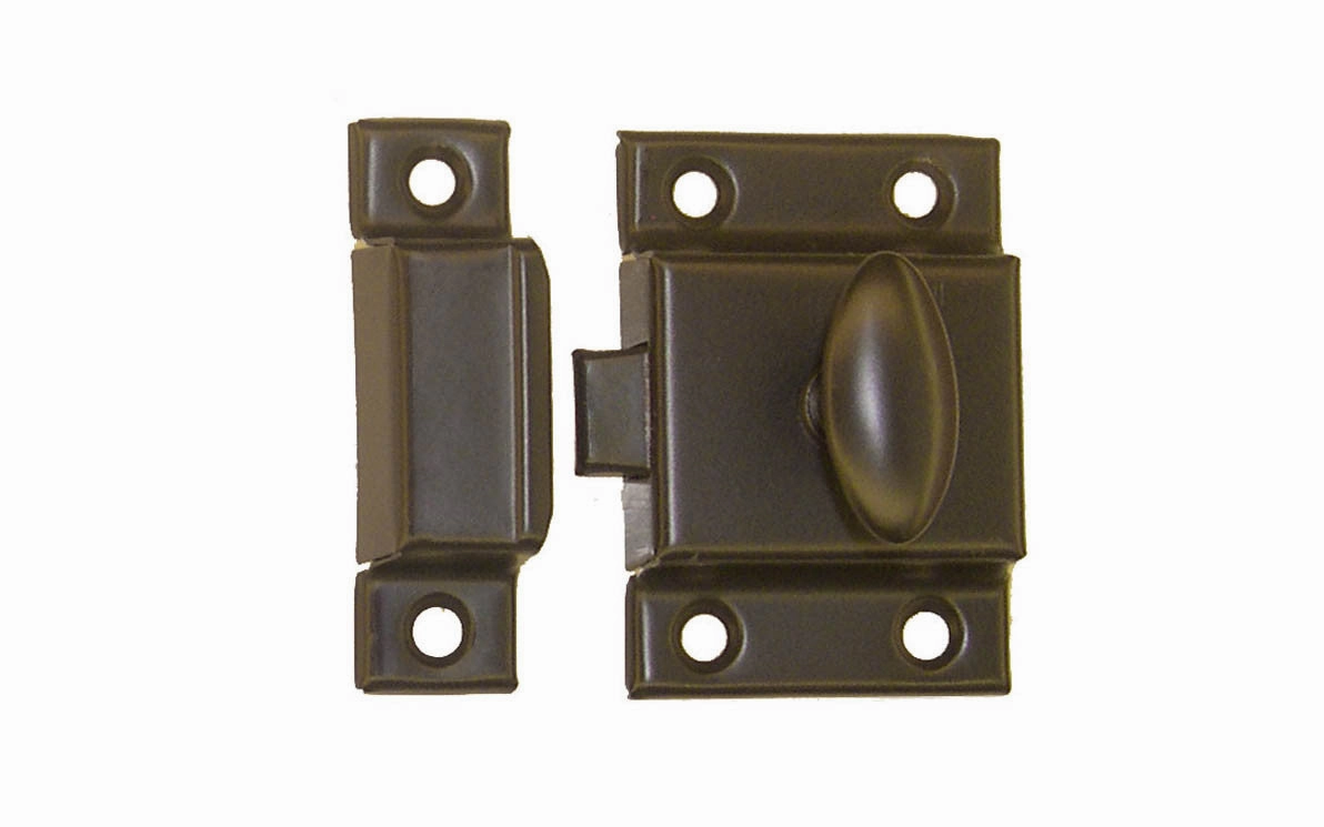 Stamped Steel Cabinet Latch ~ Large Size