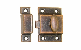 Stamped Steel Cabinet Latch ~ Large Size