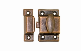 Stamped Steel Cabinet Latch ~ Small Size