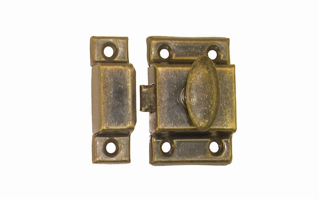 Stamped Steel Cabinet Latch ~ Small Size