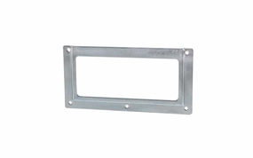 Stamped Steel Label Holder ~ 3-1/2" x 1-3/4"