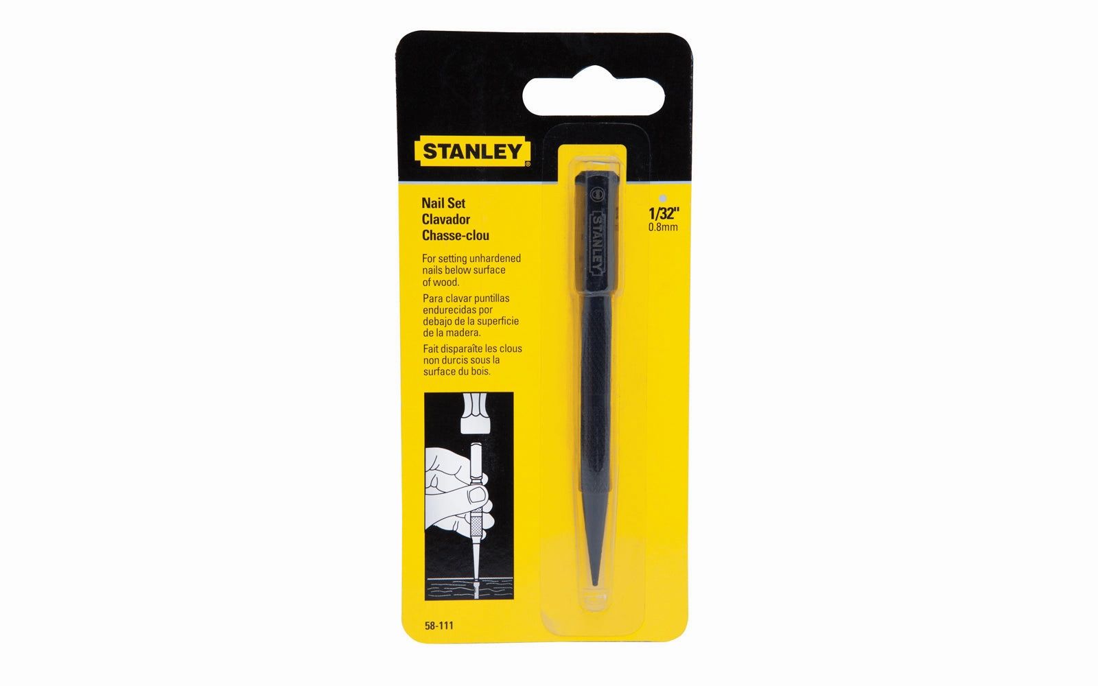 Stanley 1/32" Nail Set